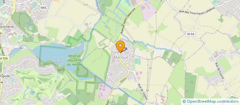 localisation de l'entreprise SCI DE LA MARQUE à FOREST-SUR-MARQUE