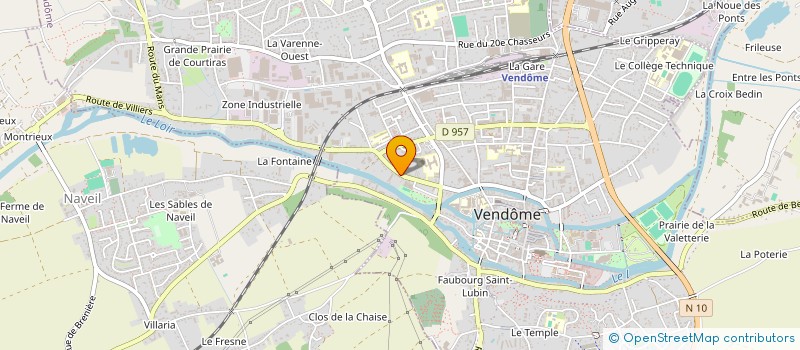 localisation de l'entreprise SCI DE LA MARRE LOT N0 360  VENDOME