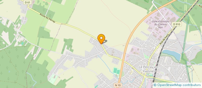 localisation de l'entreprise SCI DE LA MARTINERIE  LE PERRAY-EN-YVELINES