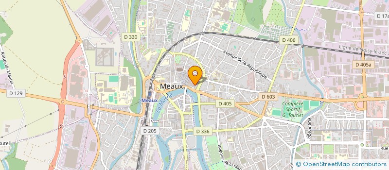 localisation de l'entreprise SCI DE LA MARZELLE à MEAUX