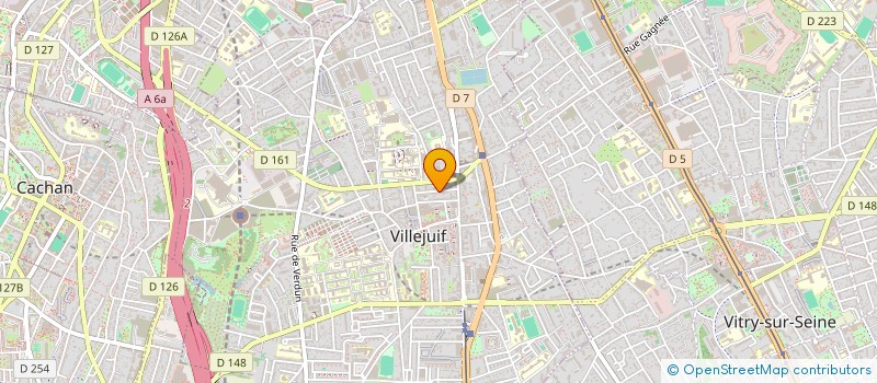 localisation de l'entreprise SCI DE LA MEDITERRANEE à VILLEJUIF