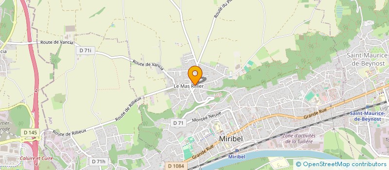 localisation de l'entreprise SCI DE LA MEDUSE à MIRIBEL