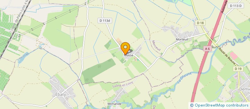 localisation de l'entreprise SCI DE LA MEILLE  CORCELLES-LES-ARTS