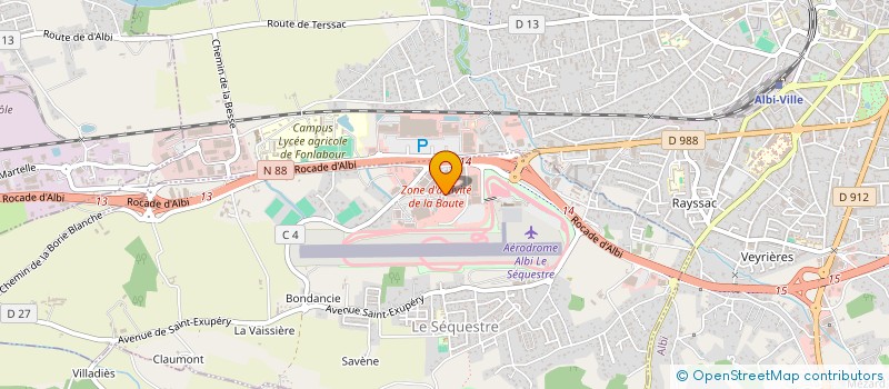 localisation de l'entreprise SCI DE LA MELAUDIE  LE SEQUESTRE