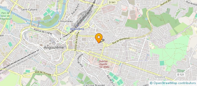 localisation de l'entreprise SCI DE LA MELOUNIERE à ANGOULEME
