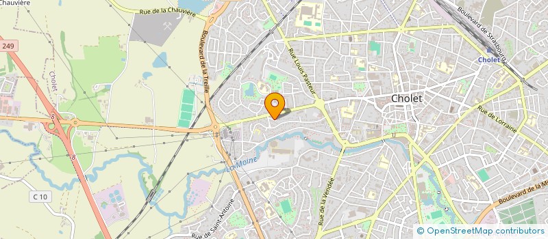 localisation de l'entreprise SCI DE LA MENAGERE à CHOLET