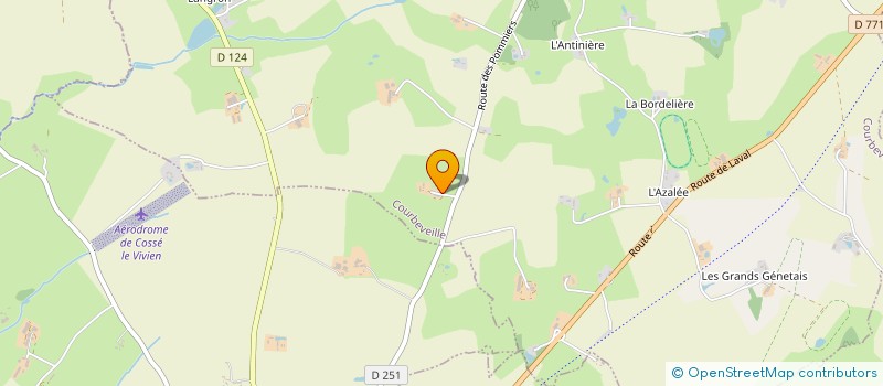 localisation de l'entreprise SCI DE LA MER  COURBEVEILLE