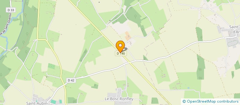 localisation de l'entreprise SCI DE LA MERCERIE  TREIS-SANTS-EN-OUCHE