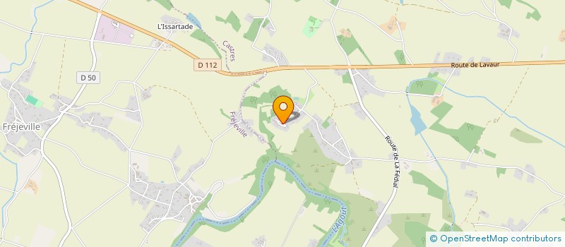 localisation de l'entreprise SCI DE LA METAIRIE BASSE  CASTRES