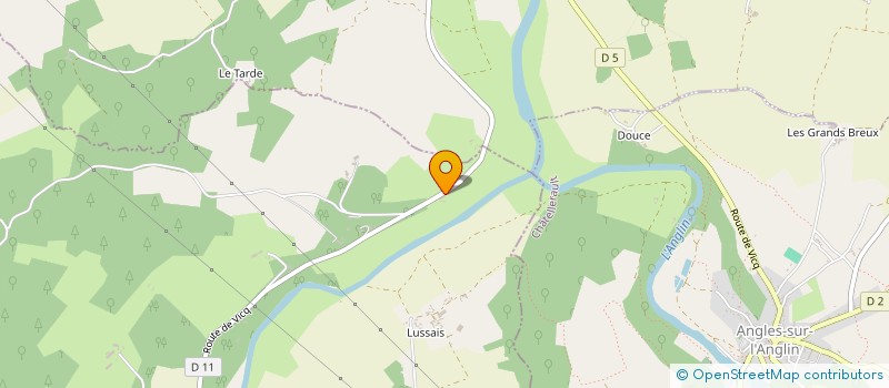 localisation de l'entreprise SCI DE LA METAIRIE DE JUTREAU  SAINT-PIERRE-DE-MAILLE