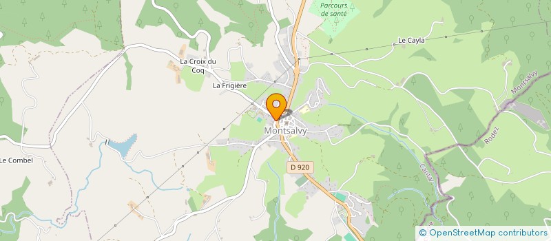 localisation de l'entreprise SCI DE LA MIMI à MONTSALVY
