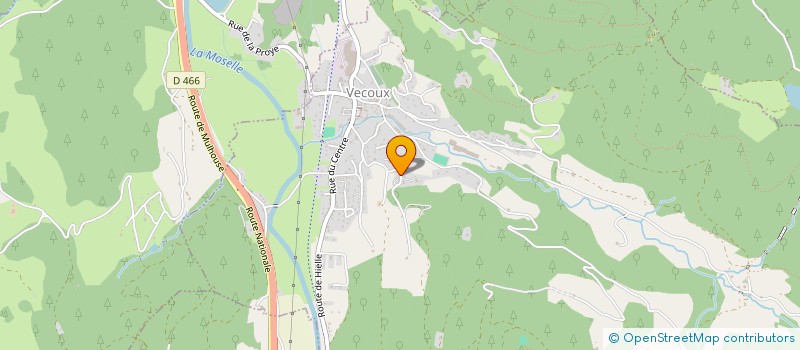 localisation de l'entreprise SCI DE LA MINE  VECOUX