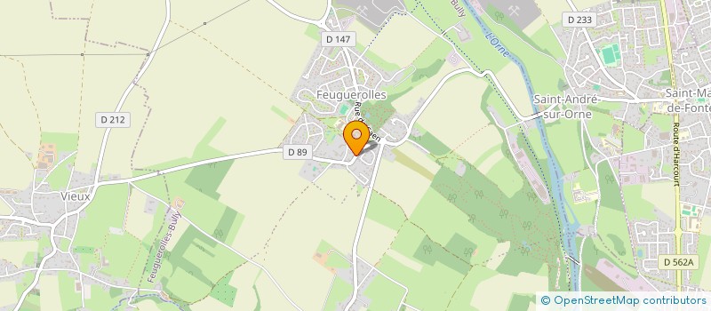 localisation de l'entreprise SCI DE LA MINE  MAY-SUR-ORNE