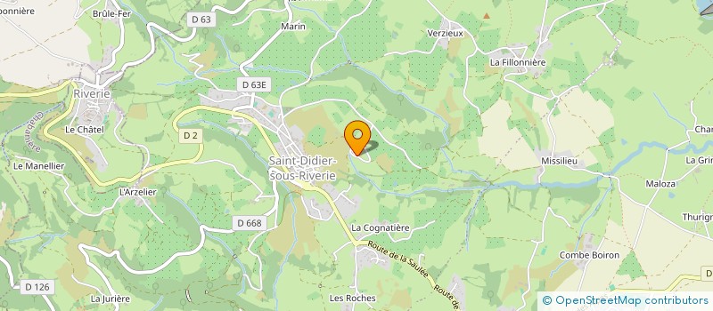 localisation de l'entreprise SCI DE LA MINERALOGIE  CHABANIERE