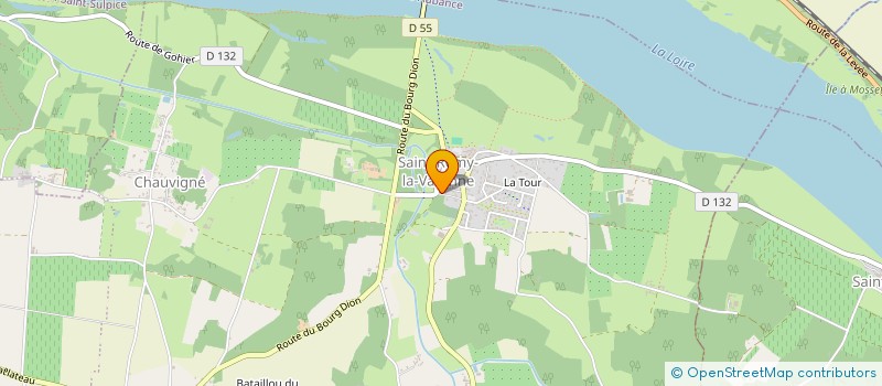 localisation de l'entreprise SCI DE LA MOINERIE  BRISSAC LOIRE AUBANCE