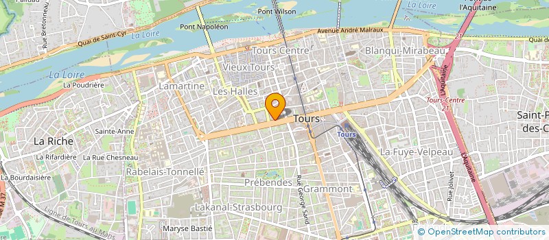 localisation de l'entreprise SCI DE LA MOISANDERIE  TOURS