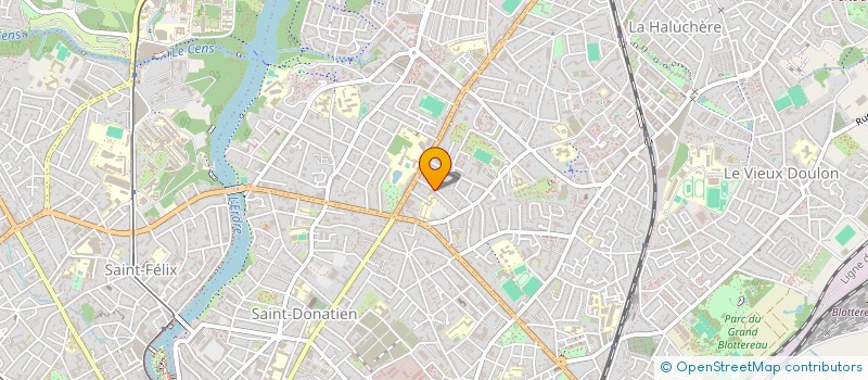 localisation de l'entreprise SCI DE LA MOISDONNIERE à NANTES