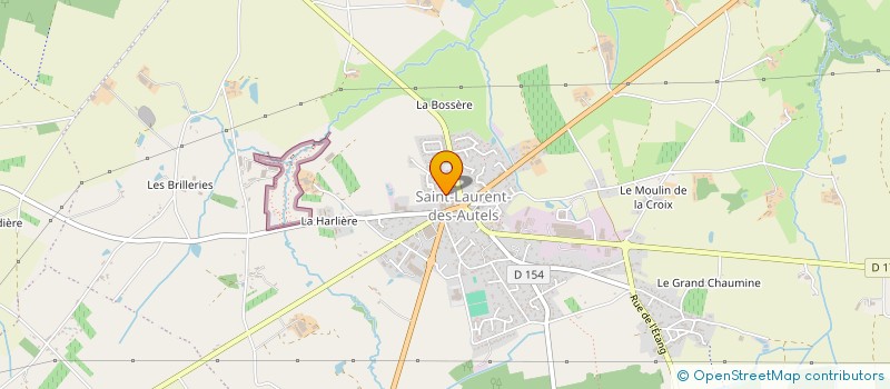 localisation de l'entreprise SCI DE LA MONE  OREE-D'ANJOU