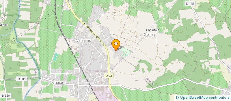 localisation de l'entreprise SCI DE LA MONNAIE  VARRAINS