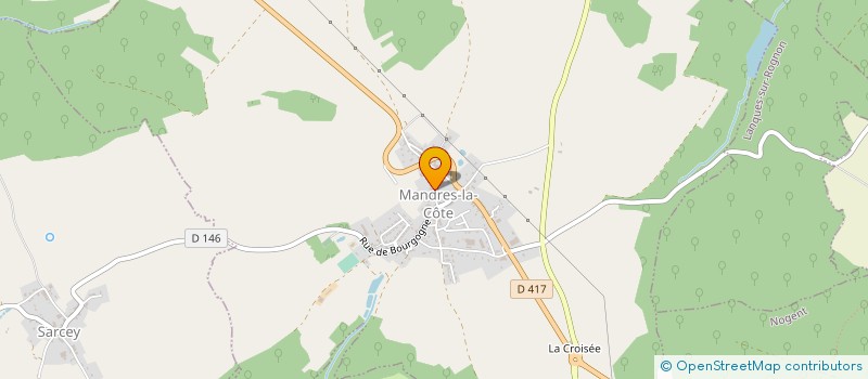 localisation de l'entreprise SCI DE LA MONTAGNE à MANDRES-LA-COTE