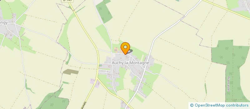 localisation de l'entreprise SCI DE LA MONTAGNE  AUCHY-LA-MONTAGNE