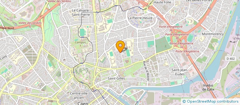 localisation de l'entreprise SCI DE LA MONTOISE à CAEN