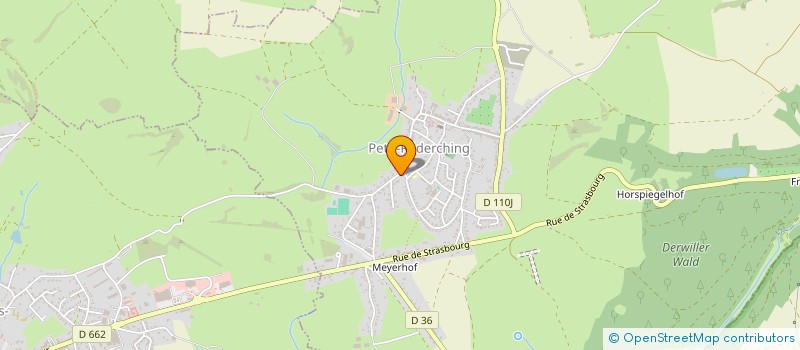 localisation de l'entreprise SCI DE LA MOORENKIRCH  LAMBACH