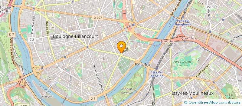 localisation de l'entreprise SCI DE LA MOQUESOURIS à BOULOGNE-BILLANCOURT