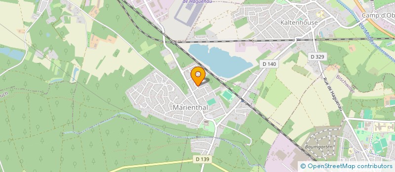 localisation de l'entreprise SCI DE LA MOSELLE  HAGUENAU