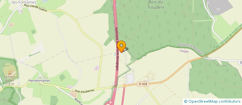 localisation de l'entreprise SCI DE LA MOSELOTTE à PERROGNEY-LES-FONTAINES