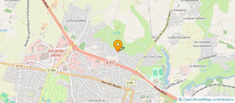 localisation de l'entreprise SCI DE LA MOSSARDIERE  PORNIC