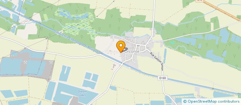 localisation de l'entreprise SCI DE LA MOSSIG  ORCONTE