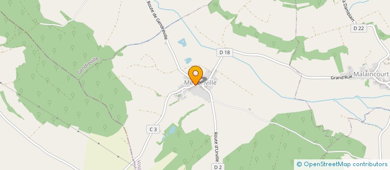 localisation de l'entreprise SCI DE LA MOTHE  MEDONVILLE