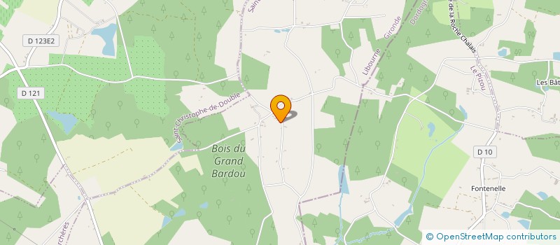 localisation de l'entreprise SCI DE LA MOTHE SOUDANE  SAINT ANTOINE SUR L'ISLE