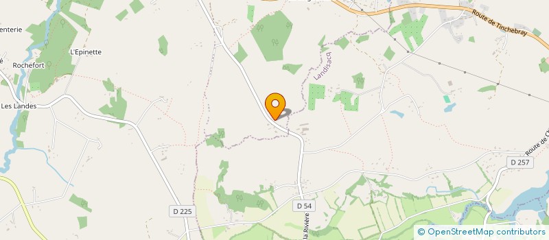 localisation de l'entreprise SCI DE LA MOTTE à MONTSECRET-CLAIREFOUGERE