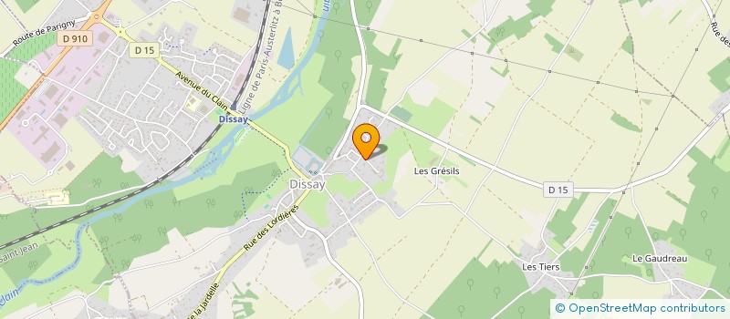 localisation de l'entreprise SCI DE LA MOTTE à DISSAY
