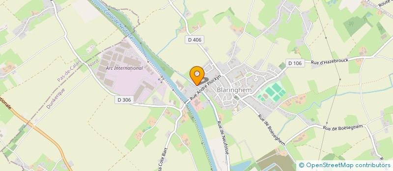 localisation de l'entreprise SCI DE LA MOTTE à LAMBERSART