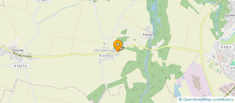 localisation de l'entreprise SCI DE LA MOTTE à OINVILLE-SOUS-AUNEAU