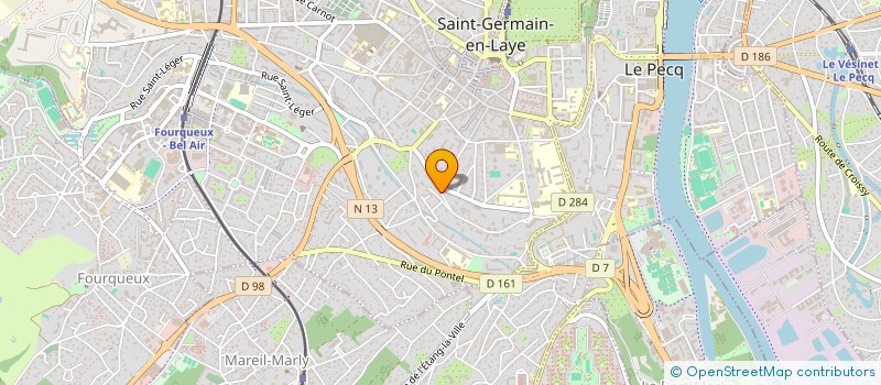 localisation de l'entreprise SCI DE LA MOTTE AU BOIS  SAINT-GERMAIN-EN-LAYE