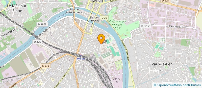 localisation de l'entreprise SCI DE LA MOTTE AUX CAILLES à MELUN