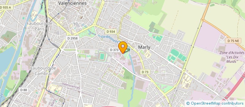 localisation de l'entreprise SCI DE LA MOTTE DU PONT JOLY  MARLY