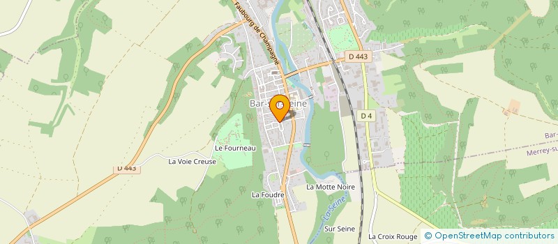 localisation de l'entreprise SCI DE LA MOTTE NOIRE  BAR-SUR-SEINE