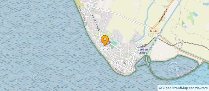 localisation de l'entreprise SCI DE LA MOUILLERETTE à LE CROTOY