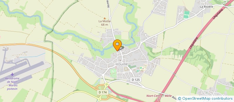 localisation de l'entreprise SCI DE LA MOUJATERIE  VOUILLE