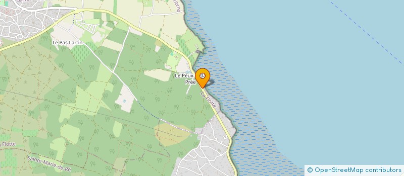 localisation de l'entreprise SCI DE LA MUDE  LA FLOTTE