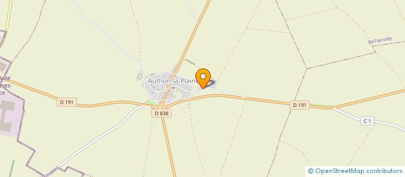 localisation de l'entreprise SCI DE LA MUETTE  AUTHON-LA-PLAINE