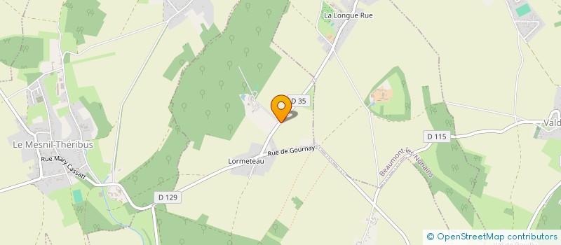 localisation de l'entreprise SCI DE LA MUETTE  MONTCHEVREUIL