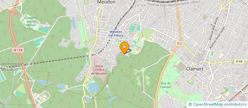 localisation de l'entreprise SCI DE LA MUETTE  CLAMART