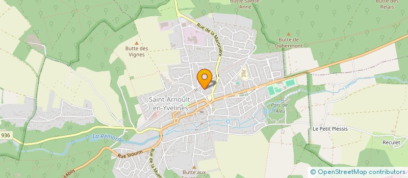 localisation de l'entreprise SCI DE LA MUETTE  SAINT-ARNOULT-EN-YVELINES