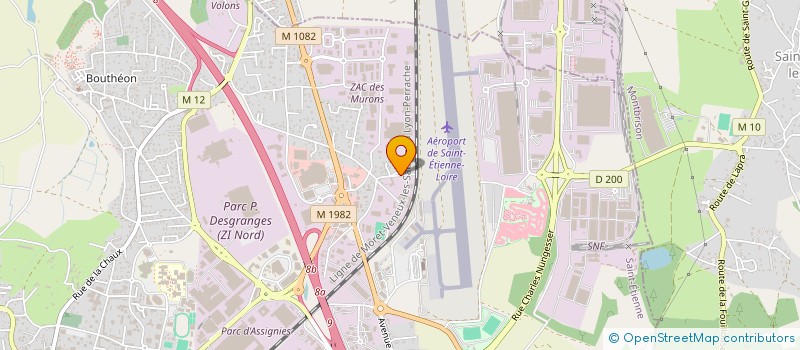 localisation de l'entreprise SCI DE LA MURE  ANDREZIEUX-BOUTHEON